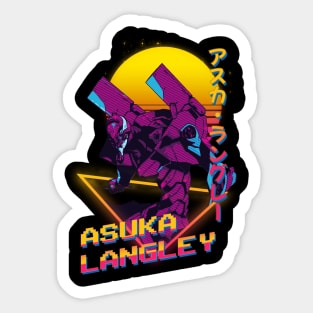 asuka eva Sticker